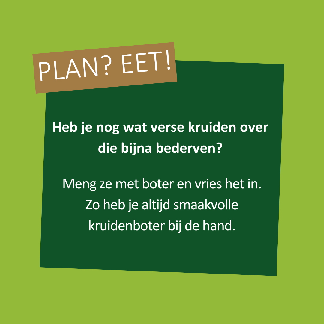 Plan? Eet! Kruidenboter