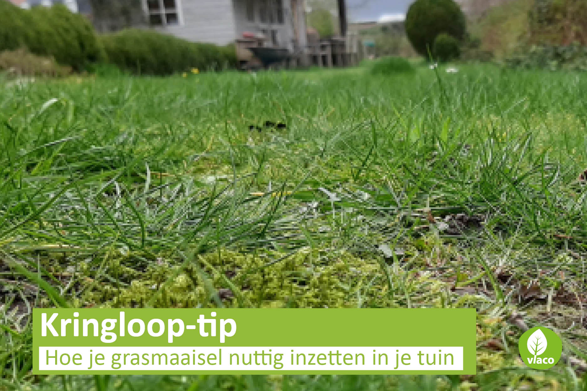 Grasmaaisel nuttig inzetten in de kringlooptuin