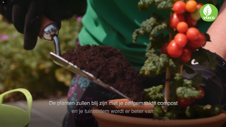 Compostgift aan kerstomaten