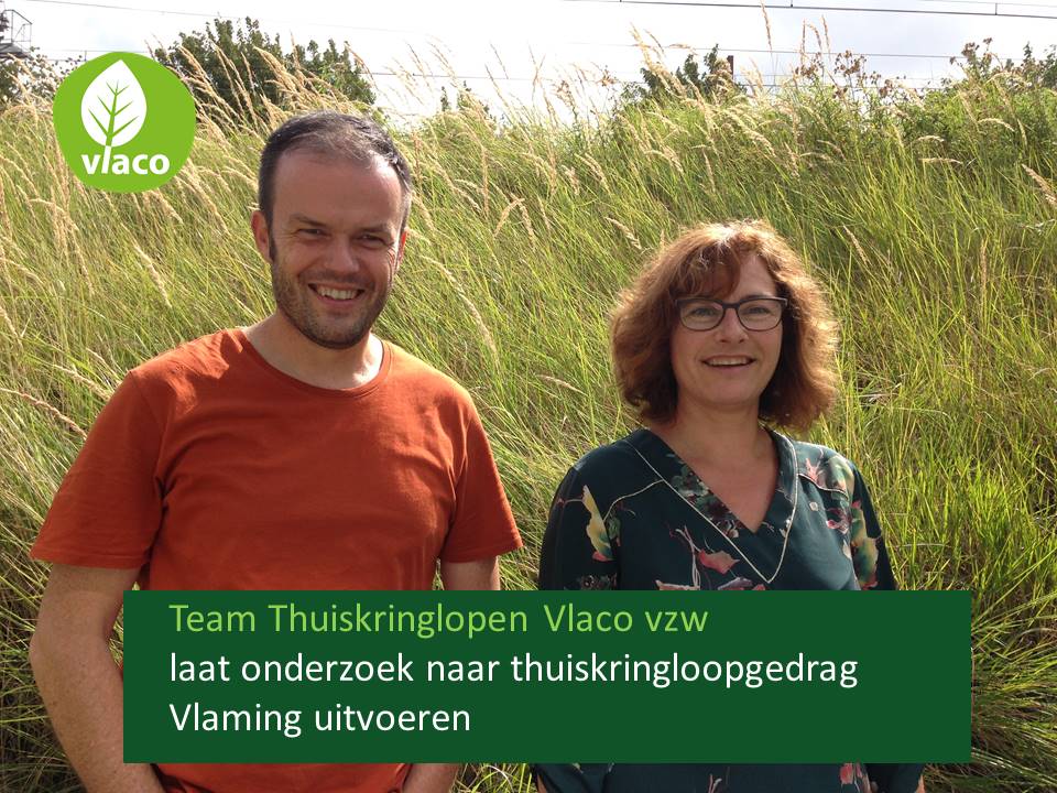Team Thuiskringlopen Vlaco laat onderzoek naar thuiskringloopgedrag Vlaming uitvoeren