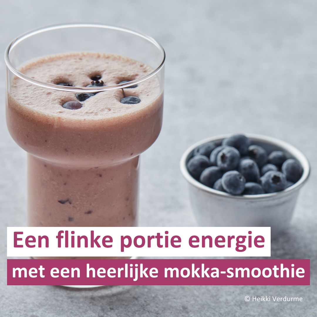 Mokka-smoothie