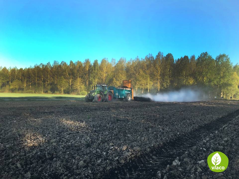 Tractor veld