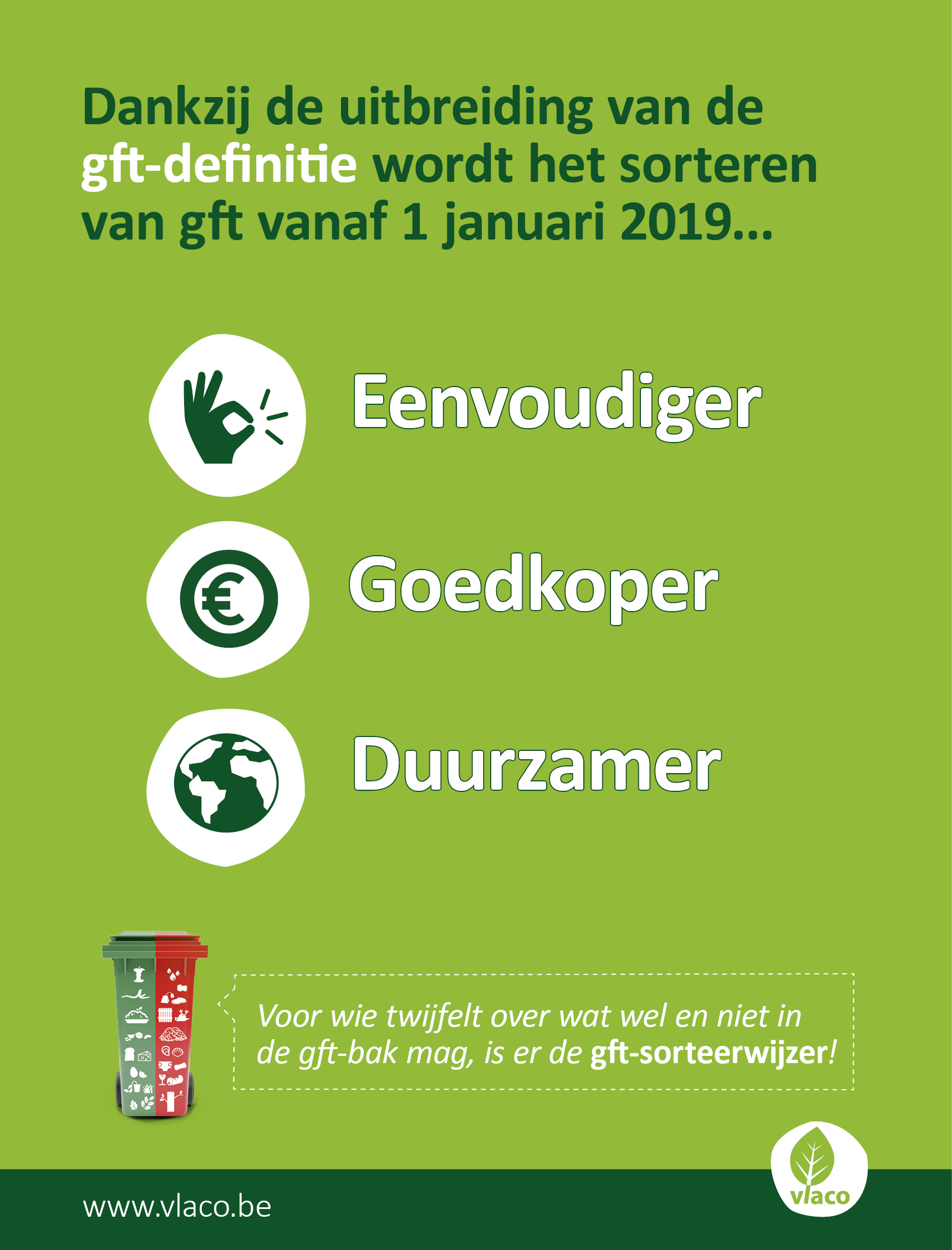 Voordelen uitbreiding gft-definitie