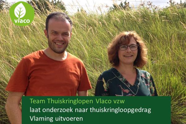 Team Thuiskringlopen Vlaco laat onderzoek naar thuiskringloopgedrag Vlaming uitvoeren